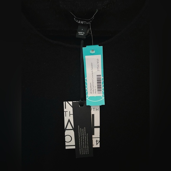 NWT 41 Hawthorn Rella Cashmere Crewneck Sweater - Picture 3 of 5